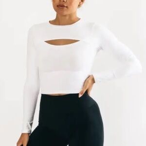 Alphalete Chocolate Long Sleeve Women's Top